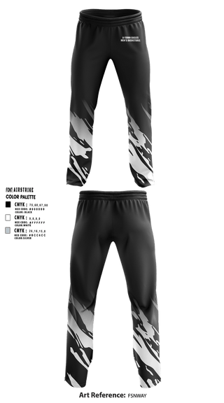 Sweatpants, A-Town Eagles, Men's Basketball, Teamtime, Team time, sublimation, custom sports apparel, team uniforms, spirit wear, spiritwear, sports uniforms, custom shirts, team store, custom team store, fundraiser sports, apparel fundraiser