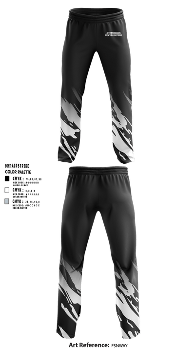 A-Town Eagles 93068509 Sweatpants - 1