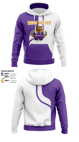 Hoodie, West Valley, Track & Field, Teamtime, Team time, sublimation, custom sports apparel, team uniforms, spirit wear, spiritwear, sports uniforms, custom shirts, team store, custom team store, fundraiser sports, apparel fundraiser