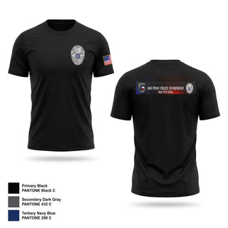 Short Sleeve Performance Shirt, Oak Point Police Department, Police, Teamtime, Team time, sublimation, custom sports apparel, team uniforms, spirit wear, spiritwear, sports uniforms, custom shirts, team store, custom team store, fundraiser sports, apparel fundraiser