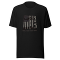 Flagpoles Honoring Our Veterans Unisex Staple T-Shirt