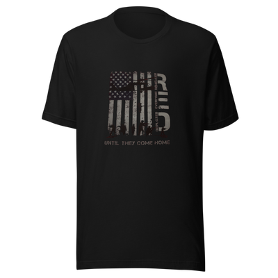 Flagpoles Honoring Our Veterans Unisex Staple T-Shirt