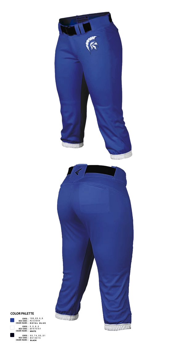 Softball Pants, Trojans, Softball, Teamtime, Team time, sublimation, custom sports apparel, team uniforms, spirit wear, spiritwear, sports uniforms, custom shirts, team store, custom team store, fundraiser sports, apparel fundraiser