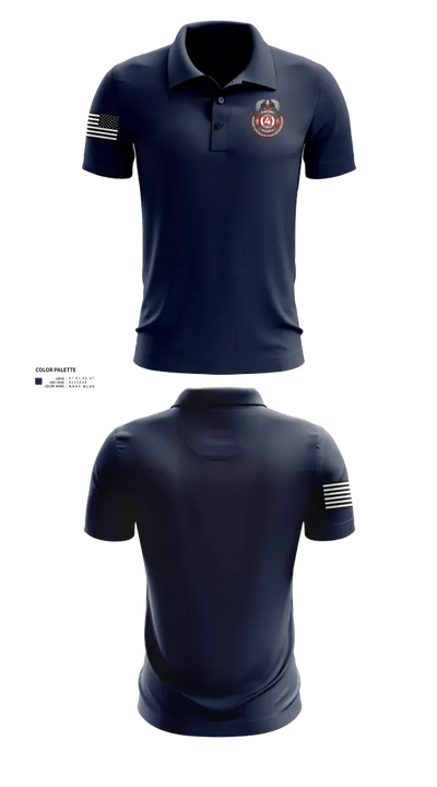 Mount Ephraim Fire Department 37755882 Short Sleeve Performance Polo - 21