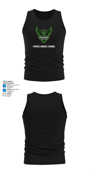 Tank Top, Spruce middle school, Wrestling, Teamtime, Team time, sublimation, custom sports apparel, team uniforms, spirit wear, spiritwear, sports uniforms, custom shirts, team store, custom team store, fundraiser sports, apparel fundraiser