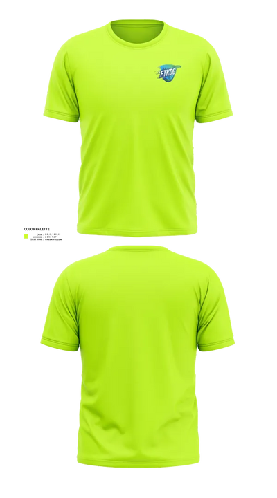 FTKDG 7159111 Short Sleeve Performance Shirt - 52