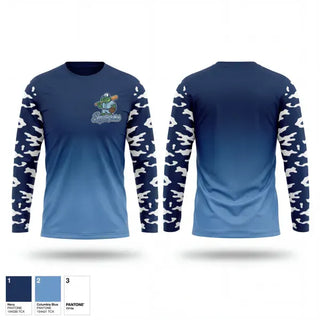 Long Sleeve Performance Shirt, Swampers, Baseball, Teamtime, Team time, sublimation, custom sports apparel, team uniforms, spirit wear, spiritwear, sports uniforms, custom shirts, team store, custom team store, fundraiser sports, apparel fundraiser