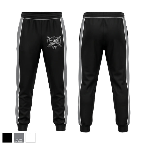 Sweatpants, Family affair, Softball, Teamtime, Team time, sublimation, custom sports apparel, team uniforms, spirit wear, spiritwear, sports uniforms, custom shirts, team store, custom team store, fundraiser sports, apparel fundraiser