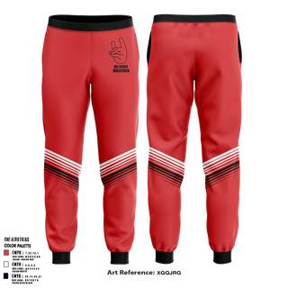 Joggers, Nc state Wolfpack, , Teamtime, Team time, sublimation, custom sports apparel, team uniforms, spirit wear, spiritwear, sports uniforms, custom shirts, team store, custom team store, fundraiser sports, apparel fundraiser
