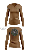 Special Operations 17441001 Women's Long Sleeve V-neck Shirt - 21