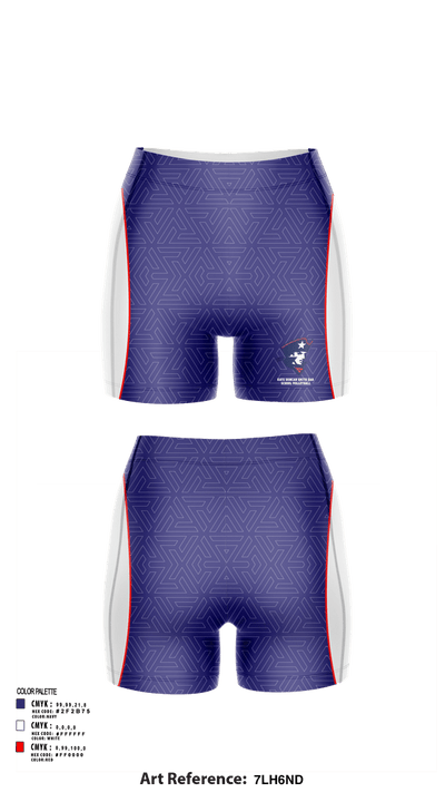Kate Duncan Smith DAR School Volleyball 52095920 Women's Shorts - 41