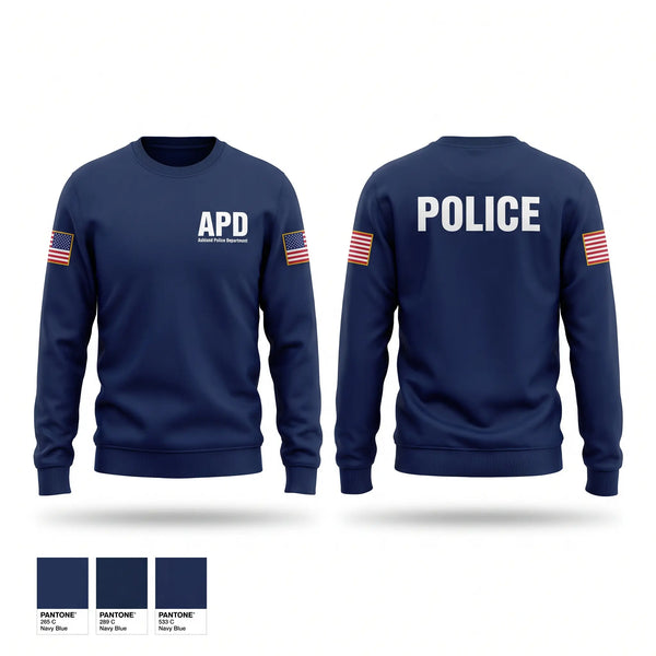 Crew Neck Sweatshirt, Ashland Police Department, Police, Teamtime, Team time, sublimation, custom sports apparel, team uniforms, spirit wear, spiritwear, sports uniforms, custom shirts, team store, custom team store, fundraiser sports, apparel fundraiser