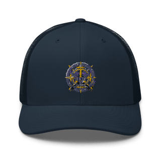 SWMI 70181183 Retro Trucker Hat | Yupoong 6606