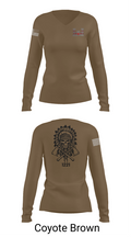 1221st Route Clearance Co. 10953211 Women's Long Sleeve V-neck Shirt - 16