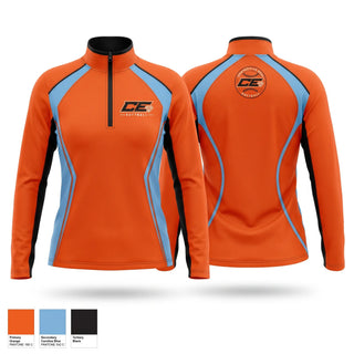Quarter Zip Jacket, Competitive edge diamonds, Softball, Teamtime, Team time, sublimation, custom sports apparel, team uniforms, spirit wear, spiritwear, sports uniforms, custom shirts, team store, custom team store, fundraiser sports, apparel fundraiser