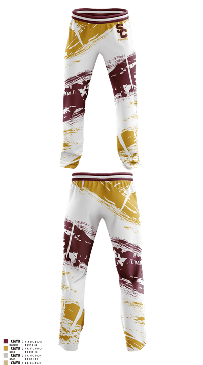 Summer Creek High School Bowling 37718060 Sweatpants - 6