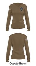 Jamestown Police 59981671 Women's Long Sleeve V-neck Shirt - 16