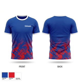 Football Jersey, Colonels, Men's Basketball, Teamtime, Team time, sublimation, custom sports apparel, team uniforms, spirit wear, spiritwear, sports uniforms, custom shirts, team store, custom team store, fundraiser sports, apparel fundraiser