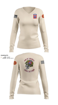 82d ABN DIV 72745716 Women's Long Sleeve V-neck Shirt - 102