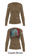 1st Combat Readiness Regiment 40922335 Women's Long Sleeve V-neck Shirt - 17