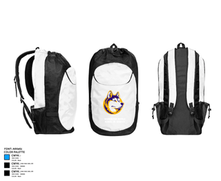 Gear Bag, Washington Middle School Jr. Huskies, Men's Basketball, Teamtime, Team time, sublimation, custom sports apparel, team uniforms, spirit wear, spiritwear, sports uniforms, custom shirts, team store, custom team store, fundraiser sports, apparel fundraiser
