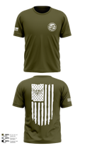 PCSO Black Knights 43803915 Old School Cotton Feel Shirt - 1