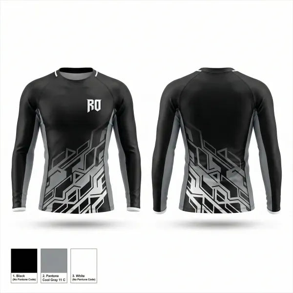 Long Sleeve Rash Guard Shirt, R&OR&O, Air Force, Teamtime, Team time, sublimation, custom sports apparel, team uniforms, spirit wear, spiritwear, sports uniforms, custom shirts, team store, custom team store, fundraiser sports, apparel fundraiser