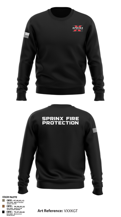 SPRINX FIRE PROTECTION 22334846 Crew Neck Sweatshirt - 6