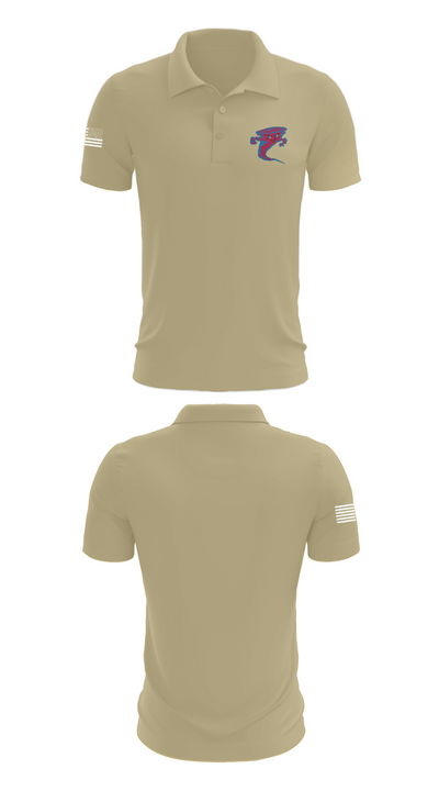 Eureka Junior High School Basketball 17184754 Short Sleeve Performance Polo - 34