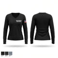 Smoky Mountain Search & Rescue Women's Long Sleeve V-neck Shirt - 1