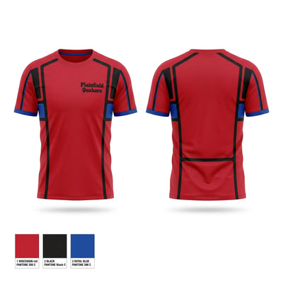 Plainfield Quakers Short Sleeve Performance Shirt - 2