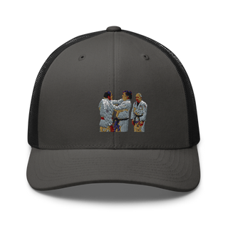 Gracie JiuJitsu Athens 70978792 Retro Trucker Hat | Yupoong 6606