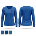 Fayette Police Department Women's Long Sleeve V-neck Shirt - 1