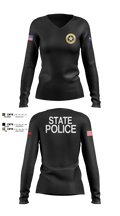 Texas Alcoholic Beverage Commission 30921681 Women's Long Sleeve V-neck Shirt - 100