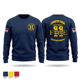 Crew Neck Sweatshirt, LPFD 11, Fire Department, Teamtime, Team time, sublimation, custom sports apparel, team uniforms, spirit wear, spiritwear, sports uniforms, custom shirts, team store, custom team store, fundraiser sports, apparel fundraiser
