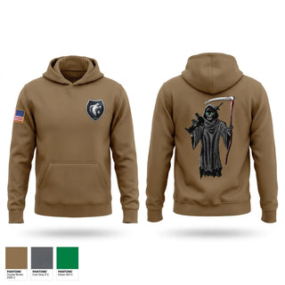 Hoodie, 2/2CR Ghost Troop 1st Platoon, Army, Teamtime, Team time, sublimation, custom sports apparel, team uniforms, spirit wear, spiritwear, sports uniforms, custom shirts, team store, custom team store, fundraiser sports, apparel fundraiser