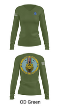 60 LRS 51747524 Women's Long Sleeve V-neck Shirt - 57