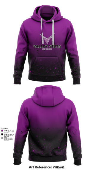 Hoodie, Valley Vista Girls Soccer, Women's Soccer, Teamtime, Team time, sublimation, custom sports apparel, team uniforms, spirit wear, spiritwear, sports uniforms, custom shirts, team store, custom team store, fundraiser sports, apparel fundraiser