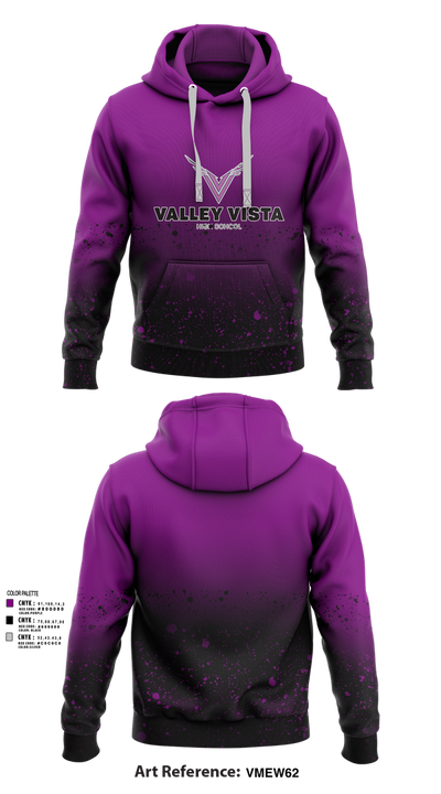 Valley Vista Girls Soccer 40644666 Hoodie - 101