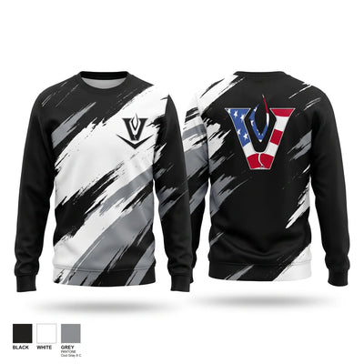 Vandegrift High School Baseball Crew Neck Sweatshirt - 1