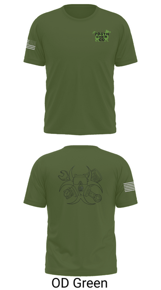 Short Sleeve Performance Shirt, 704th Chem Co, , Teamtime, Team time, sublimation, custom sports apparel, team uniforms, spirit wear, spiritwear, sports uniforms, custom shirts, team store, custom team store, fundraiser sports, apparel fundraiser