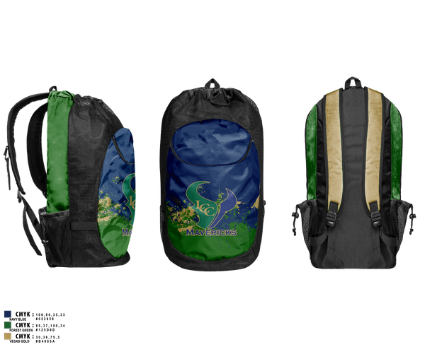 Gear Bag, La Costa Canyon Mavericks Football, , Teamtime, Team time, sublimation, custom sports apparel, team uniforms, spirit wear, spiritwear, sports uniforms, custom shirts, team store, custom team store, fundraiser sports, apparel fundraiser