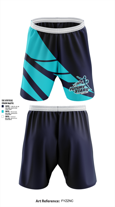 Michigan Future Stars 7087049 Athletic Shorts With Pockets - 1