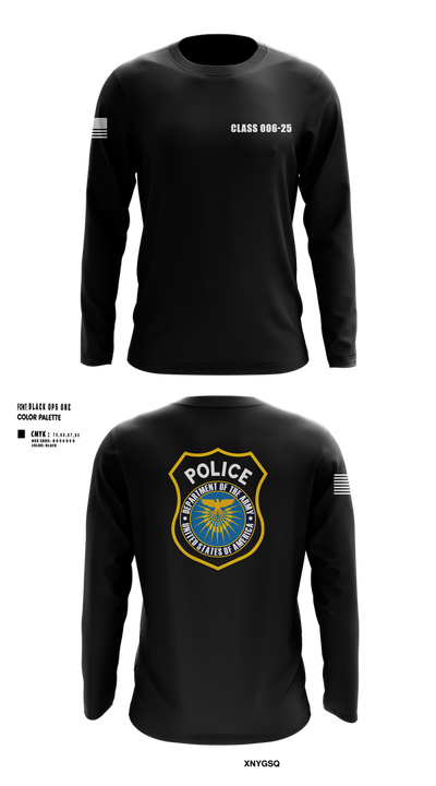 CLASS 006-25 45118207 Long Sleeve Performance Shirt 101