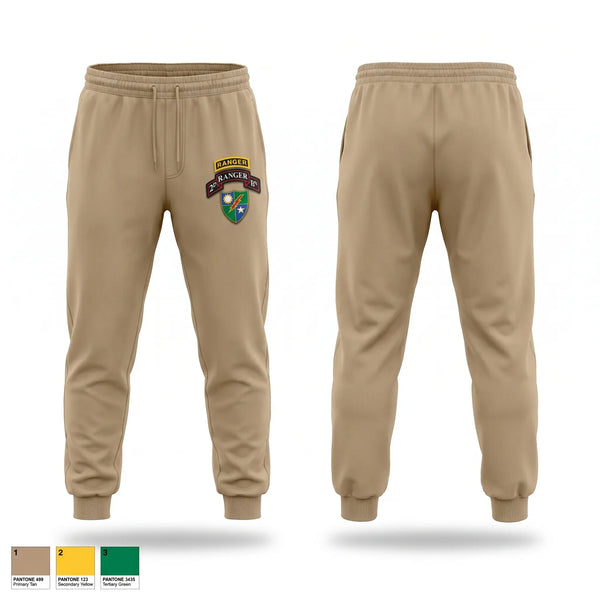Sweatpants, 75 Ranger regiment, Army, Teamtime, Team time, sublimation, custom sports apparel, team uniforms, spirit wear, spiritwear, sports uniforms, custom shirts, team store, custom team store, fundraiser sports, apparel fundraiser