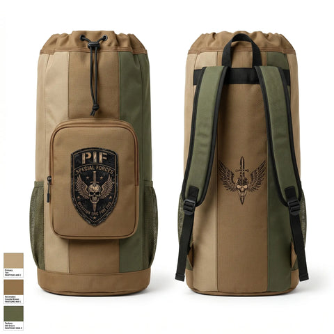 Gear Bag, PIF, Army, Teamtime, Team time, sublimation, custom sports apparel, team uniforms, spirit wear, spiritwear, sports uniforms, custom shirts, team store, custom team store, fundraiser sports, apparel fundraiser