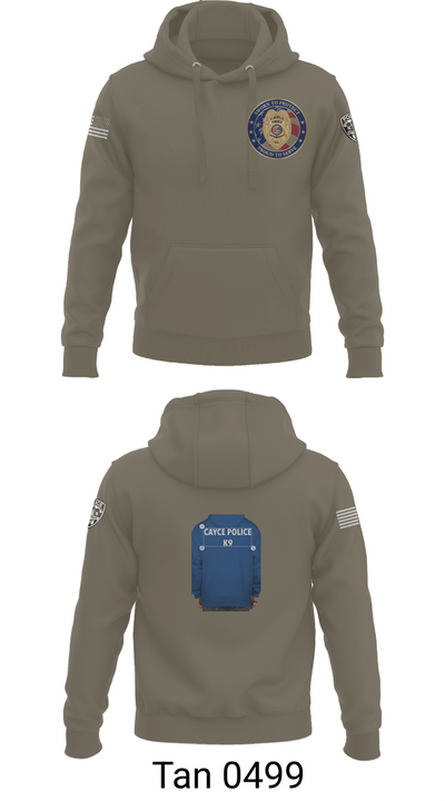 Cayce Police K9 35627395 Hoodie - 74