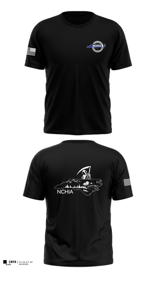 Old School Cotton Feel Shirt, North Carolina Homicide Investigators Association, Police, Teamtime, Team time, sublimation, custom sports apparel, team uniforms, spirit wear, spiritwear, sports uniforms, custom shirts, team store, custom team store, fundraiser sports, apparel fundraiser