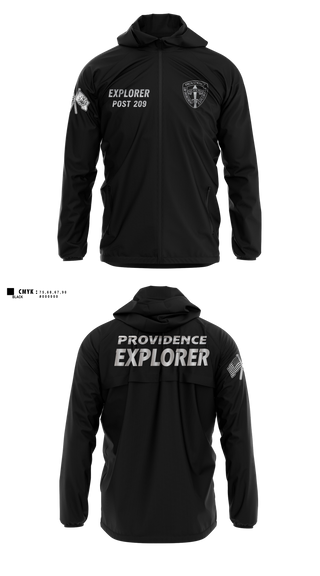 Windbreaker, Explorers, Police, Teamtime, Team time, sublimation, custom sports apparel, team uniforms, spirit wear, spiritwear, sports uniforms, custom shirts, team store, custom team store, fundraiser sports, apparel fundraiser