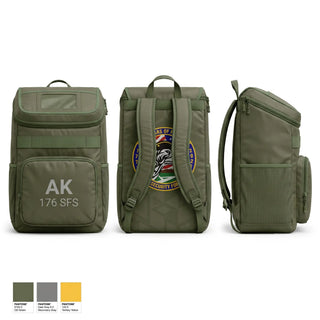 Gear Bag, 176 SFS, National Guard, Teamtime, Team time, sublimation, custom sports apparel, team uniforms, spirit wear, spiritwear, sports uniforms, custom shirts, team store, custom team store, fundraiser sports, apparel fundraiser